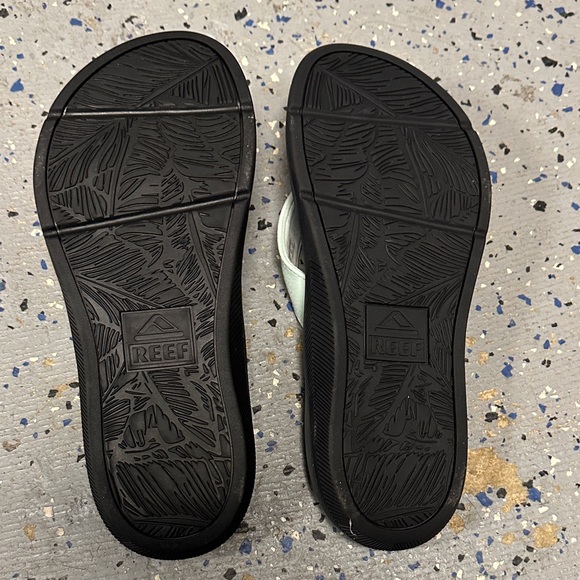 Reef Black and Mint Sandals - Picture 3 of 3